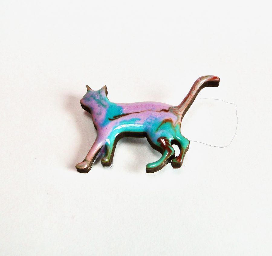Brooch - Cat - Image 2