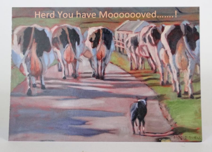 Card - Moooved..
