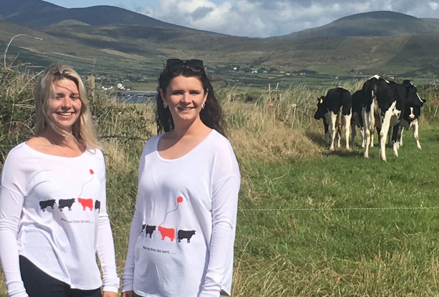 T-Shirts: Ladies Long Sleeved Stand Out from the herd - Image 2