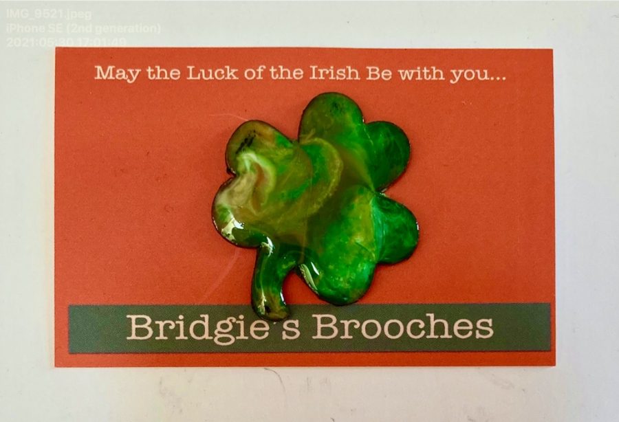 Brooch - Shamrock - Image 5