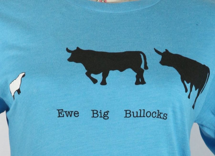 T-Shirt: Ewe Big Bullocks - Image 4