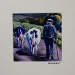 Small framed  - John Francis & Cows - Image 3