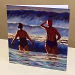 Card - Swimmin' Wimmin' Jumping Waves - Image 2